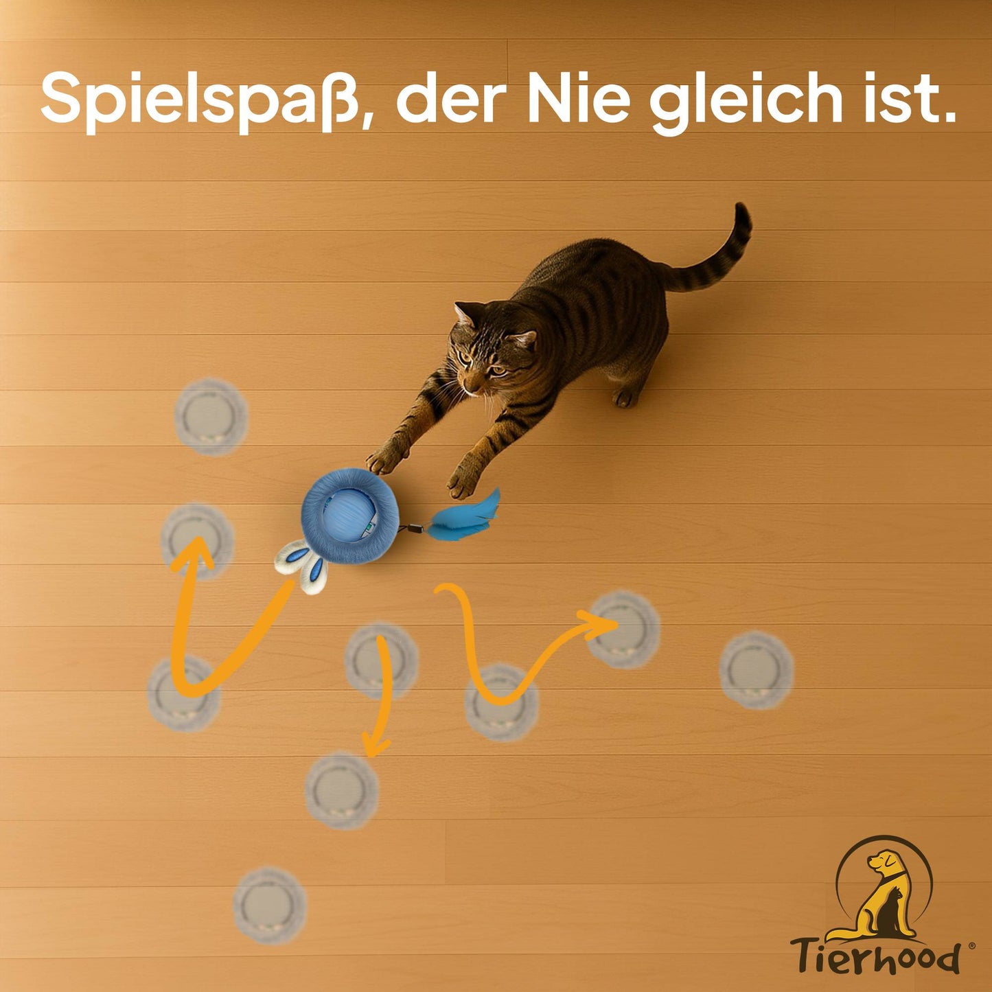 TurboBall - interaktives Katzenspielzeug