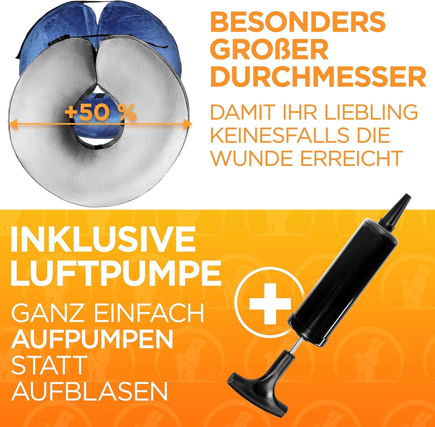 Halskrause - für schnelle Genesung