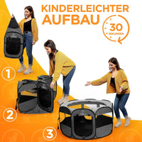 Kleintierlaufstall, Welpenauslauf