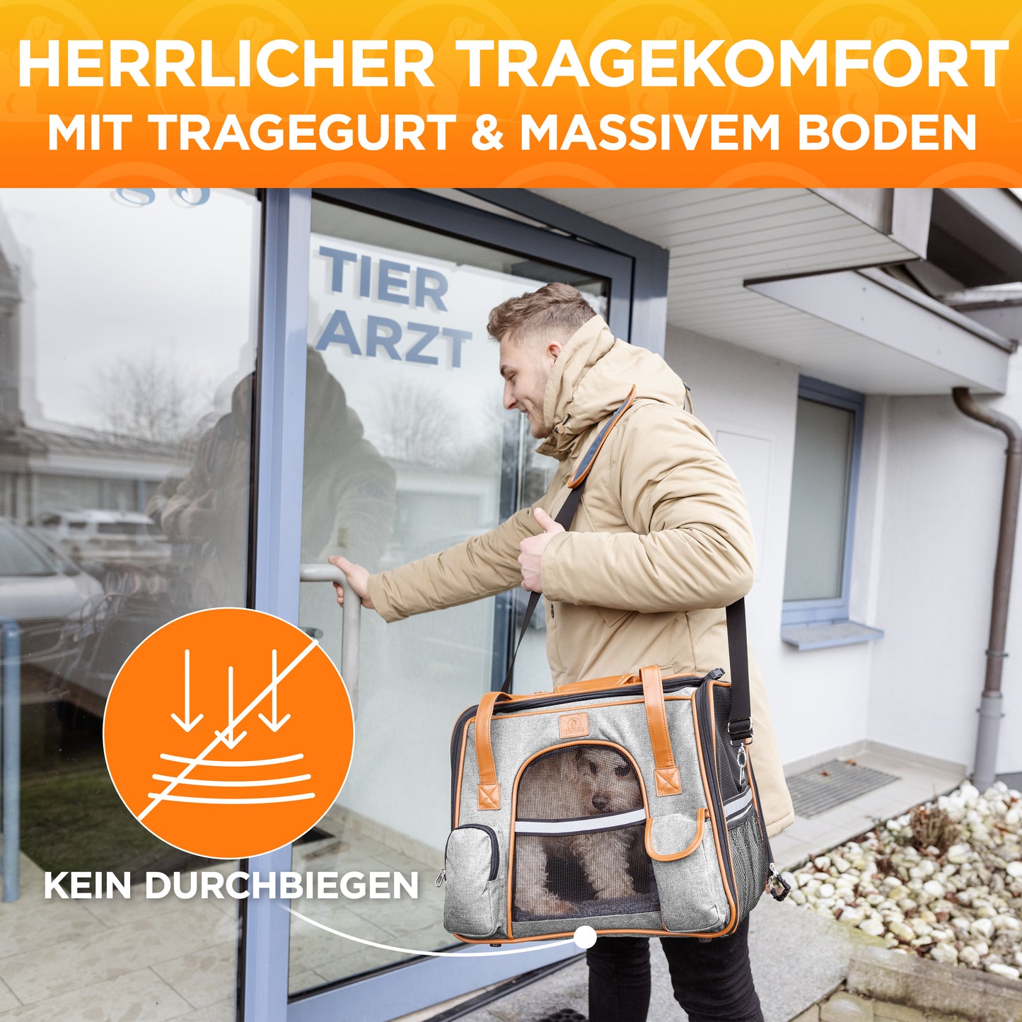 Tragetasche - für einen sicheren Transport