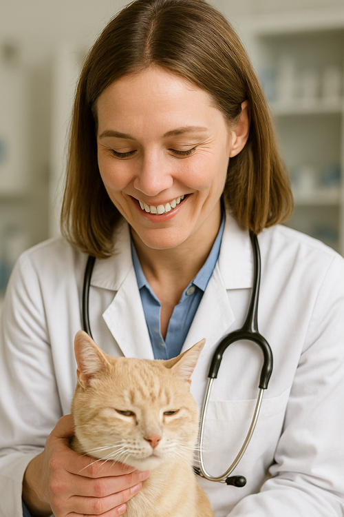 Dr. Weber, Tierärztin für Verhaltenstherapie